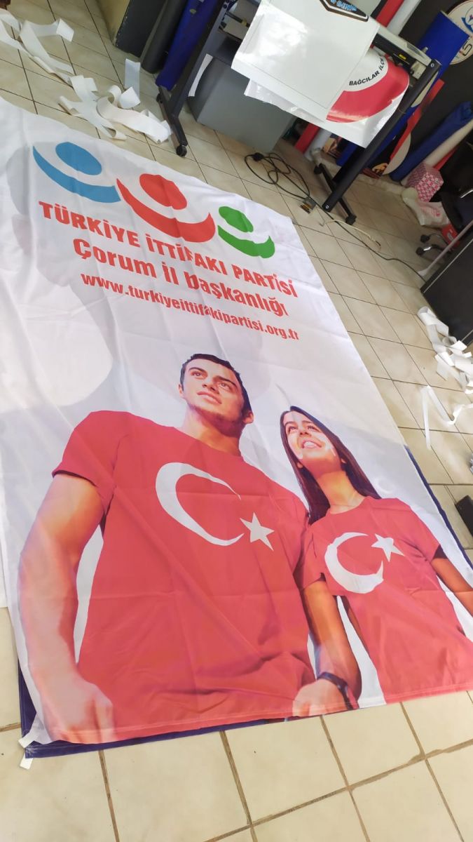 İSTOÇ VİNİL AFİŞ, AFİŞÇİ, DİJİTAL BASKI, PANKART, SEÇİM AFİŞİ, BRANDA  AFİŞ, BEZ AFİŞ, SOPALI AFİŞ